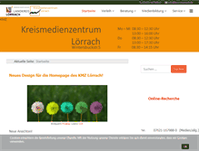 Tablet Screenshot of kmz-loerrach.net